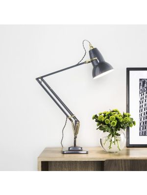 Anglepoise Original 1227 Brass Desk Lamp grau