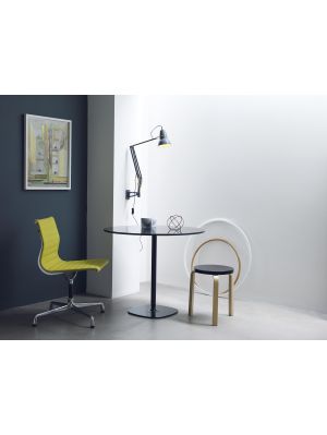 Anglepoise Original 1227 Brass Lamp with Wall Bracket grau