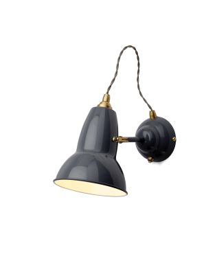 Anglepoise Original 1227 Brass Wall Light grau