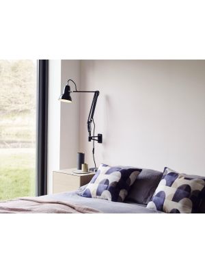 Anglepoise Original 1227 Lamp with Wall Bracket schwarz
