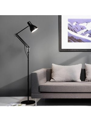 Anglepoise Type 75 Floor Lamp schwarz